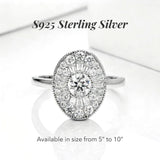 Infinite Glow Oval Ring