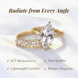 Ethereal Starlight Ring Set