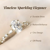 Golden Dream Halo Ring