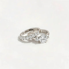 Luminous Golden Twilight Ring