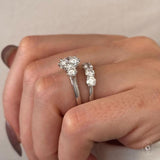 Luminous Golden Twilight Ring