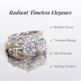 Luminous Golden Twilight Ring