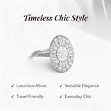 Infinite Glow Oval Ring