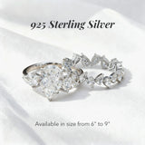 Teardrop Glimmer Ring Set