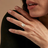 Infinite Glow Oval Ring
