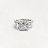Timeless Blaze Solitaire Ring