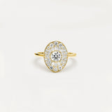 Infinite Glow Oval Ring