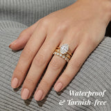 Sunflare Stacking Ring Set