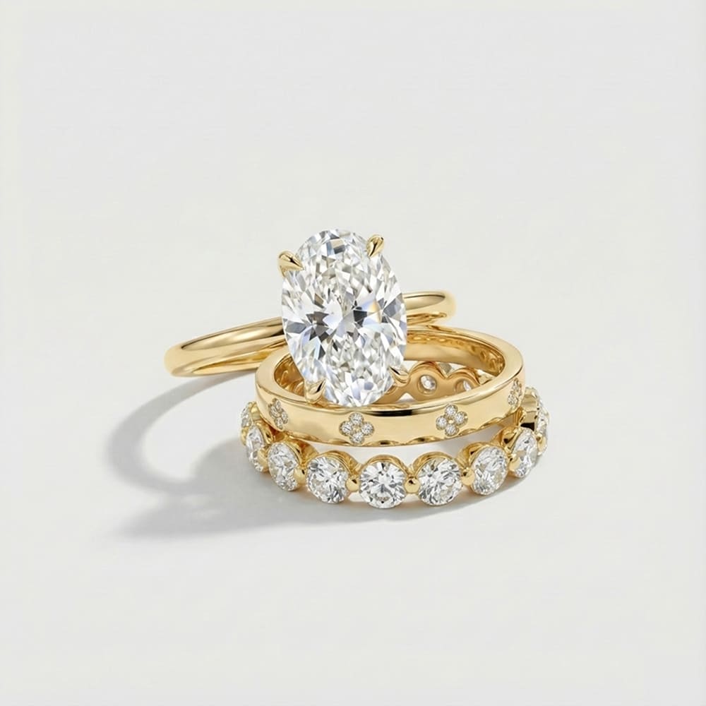 Sundance Stackable Rings Set Sunflare Stacking Ring Set | S925 Sterling Silver 3pcs Ring Stack ...