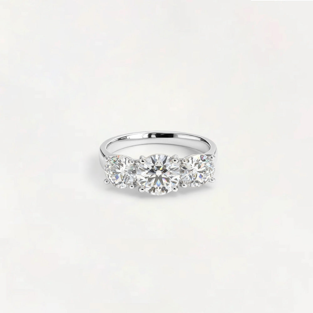 Luminous Golden Twilight Ring