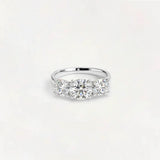 Luminous Golden Twilight Ring