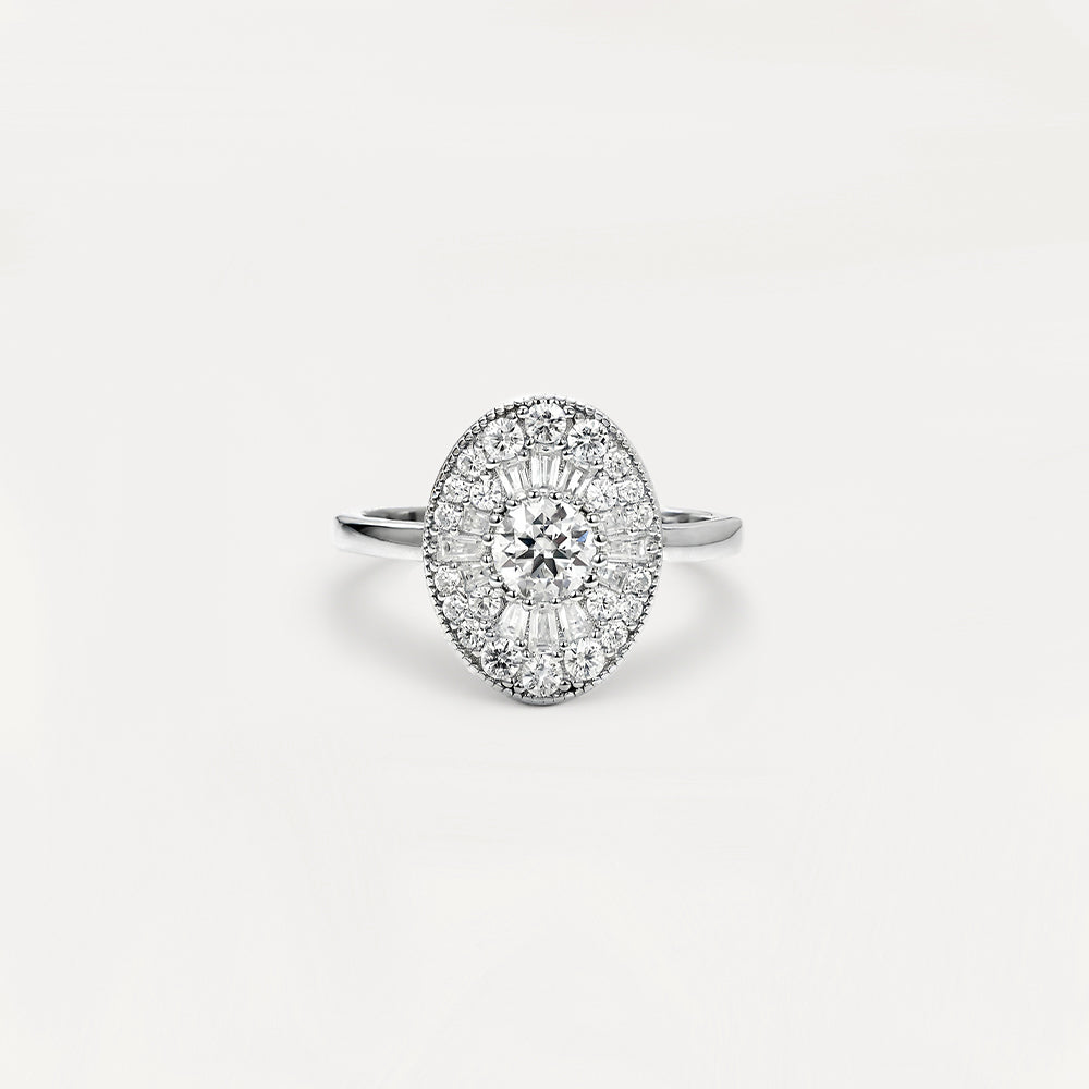 Infinite Glow Oval Ring