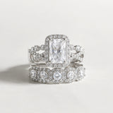Sparkling Moment Ring Set