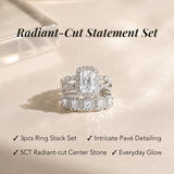 Sparkling Moment Ring Set